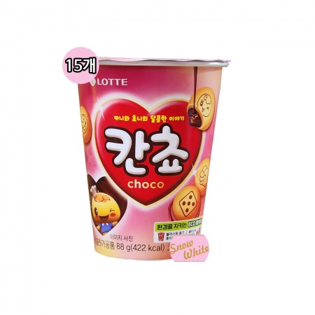 롯데 칸쵸 컵 88g(15개입)