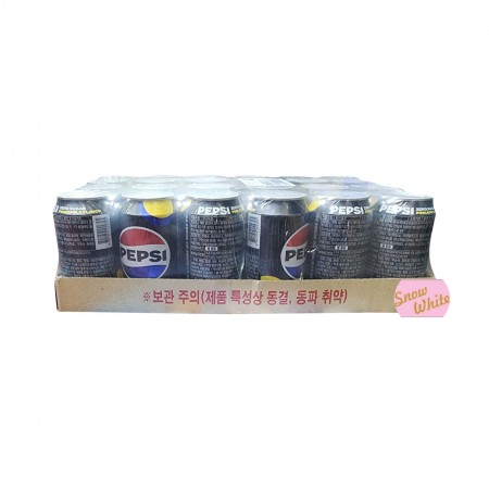 롯데칠성 펩시제로슈거 파인애플향 콜라 캔 355ml(24개입)