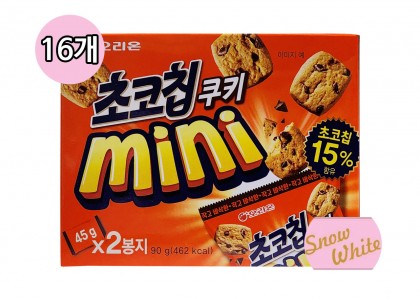 오리온 초코칩쿠키 mini 16개